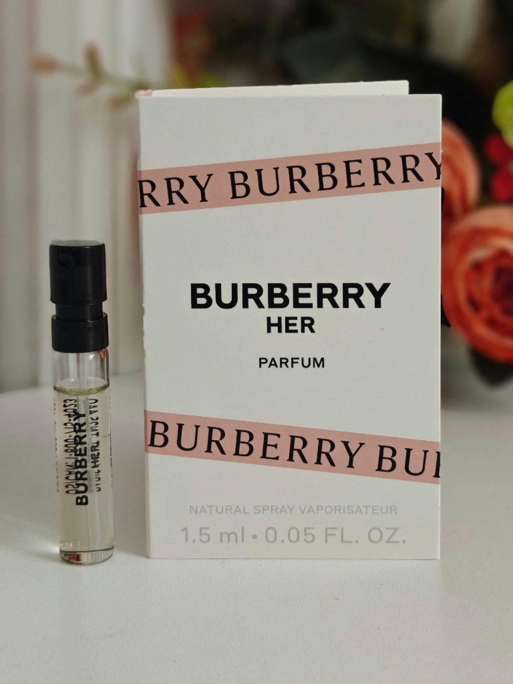 New Burberry Her 0.05oz/ 1.5ml Sample Spray